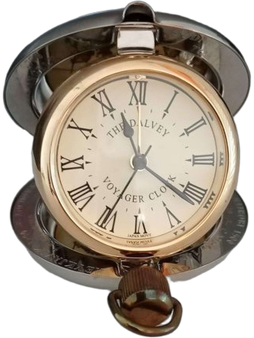 Travel Alarm Clock NOS - White Dial Mechanical